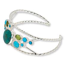 Jay King Gallery Collection Multigemstone Cuff Bracelet