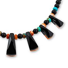 Jay King Gallery Collection Multigemstone Reversible 18" Necklace