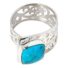 Jay King Gallery Collection Peruvian Turquoise Bypass Ring