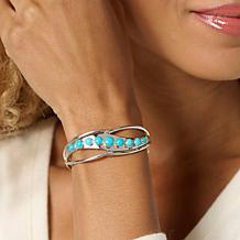 Jay King Gallery Collection Sleeping Beauty Turquoise Cuff Bracelet