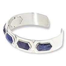 Jay King Gallery Collection Tanzanite 5-Stone Cuff Bracelet