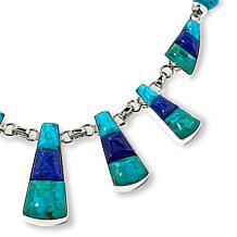 Jay King Gallery Collection Turquoise and Lapis 18" Necklace