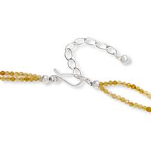 Jay King Green and Yellow Opal Two-Strand Necklace