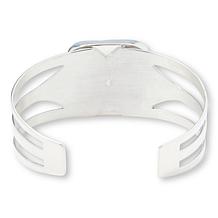 Jay King Kingman Turquoise Inlay Sterling Silver Cuff