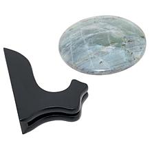Jay King Labradorite "Moon" Specimen with Stand