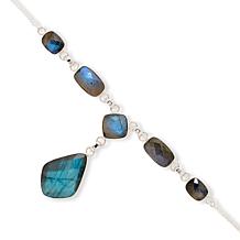 Jay King Labradorite Sterling Silver Chain Necklace