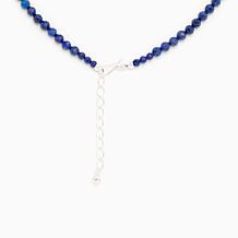 Jay King Lapis & Midnight Chalcedony SS Necklace