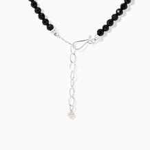 Jay King Midnight Chalcedony & Azure Peaks Turquoise Necklace, Ster...