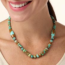 Jay King Multicolor Azure Peaks Turquoise Bead Necklace