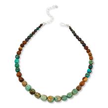 Jay King Multicolor Heavenly Well Lake Turquoise Bead Necklace