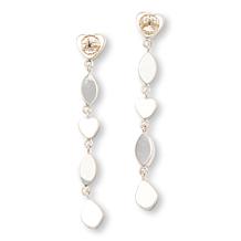 Jay King Peruvian Opal and Turquoise Sterling Silver Dangle Earrings