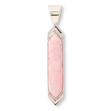 Jay King Peruvian Pink Opal Beaded Necklace with Elongated Pendant