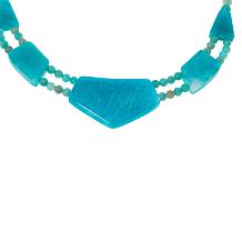 Jay King Sterling Silver Amazonite Necklace
