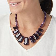 Jay King Sterling Silver Amethyst Necklace