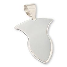 Jay King Sterling Silver Aquamarine Pendant