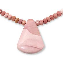 Jay King Sterling Silver Australian Pink Opal 18" Necklace