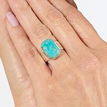 Jay King Sterling Silver Azure Peaks Turquoise Ring