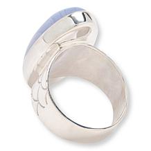 Jay King Sterling Silver Blue Lace Agate Ring
