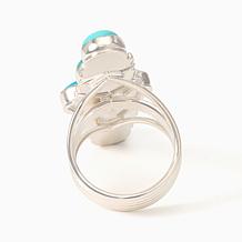 Jay King Sterling Silver Campitos Turquoise Ring