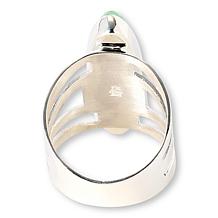 Jay King Sterling Silver Green Opal Ring