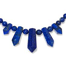 Jay King Sterling Silver Lapis 18" Necklace