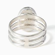 Jay King Sterling Silver Nigerian Blue Topaz Ring