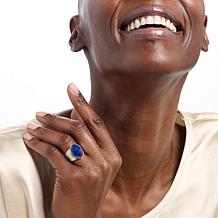 Jay King Sterling Silver Oval Lapis Ring