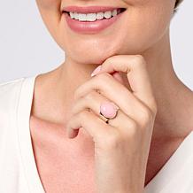 Jay King Sterling Silver Peruvian Pink Opal Ring