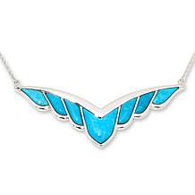 Jay King Sterling Silver Peruvian Turquoise 18-1/4" Chain Necklace