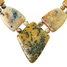 Jay King Sterling Silver Rainforest Opal Necklace