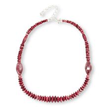 Jay King Sterling Silver Thulite Bead 18" Necklace