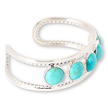 Jay King Turquoise Chilean Sterling Silver Cuff