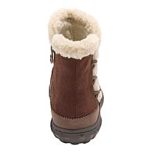 JBU Briar Ankle Boot with Faux Shearling Fur Detail