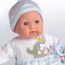 JC Toys Berenguer Boutique 15" Soft Body Boy Baby Doll Gift Set
