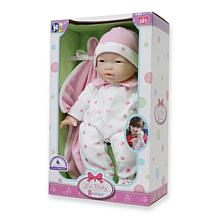 JC Toys La Baby 11" Asian Soft Body Baby Doll
