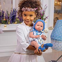 JC Toys La Newborn ROYAL Collection 15in Real Boy Baby Doll - Blue Set