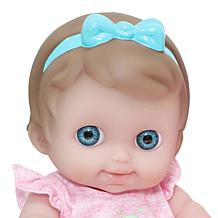 JC Toys Lil Cutesies 9" Baby Doll and High Chair Feeding Time Gift Set