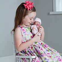 JC Toys Mini La Newborn First Day 9.5" Real Girl Baby Doll