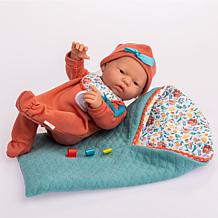 JC Toys Nature Collection Original Mini Newborn 9.5in Real Girl Doll