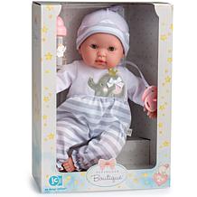 JC Toys Nonis Boutique 15in Realistic Grey Soft Body Baby Doll