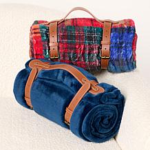 Jeffrey Banks 2-Pack Plush Throws