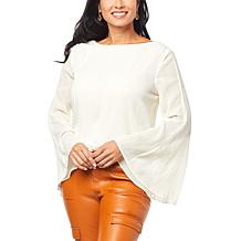 Jessica Simpson Monique Bell-Sleeve Top
