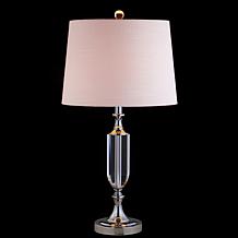Jonathan Y Bella 27" Crystal LED Table Lamp - Clear