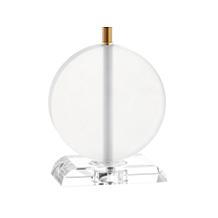 JONATHAN Y Brass Spencer 34" Crystal and Metal LED Set of 2 Table Lamp