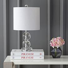 Jonathan Y Brooklyn 17.5"  Crystal LED Table Lamp - Clear