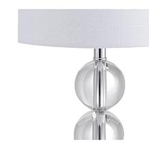 Jonathan Y Brooklyn 17.5"  Crystal LED Table Lamp - Clear