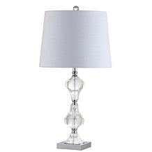 Jonathan Y Chloe 26"   Crystal LED Table Lamp - Clear