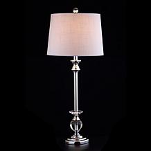 Jonathan Y Elizabeth 33"   Crystal and Chrome LED Table Lamp 2-pack