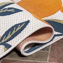 JONATHAN Y Limone Lemon High-Low Indoor/Outdoor 2' x 8' Runner