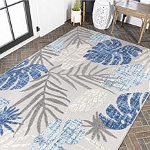 JONATHAN Y Monstera High-Low Indoor/Outdoor 5' x 8' Rug